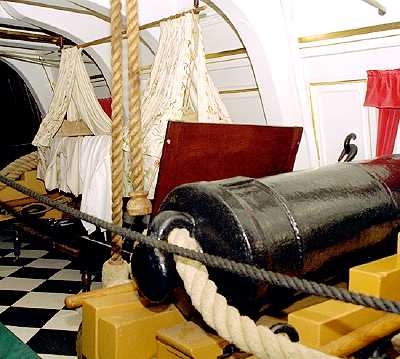 HMS Victory: The Admiral's cot